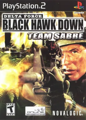 Delta Force - Black Hawk Down - Team Sabre box cover front